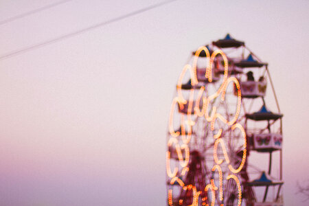 Ferris Wheel Amusement Park photo