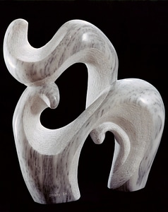 Art sculpture marble
