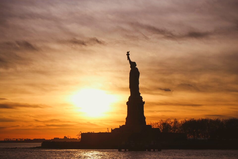 Statue Of Liberty Shadow