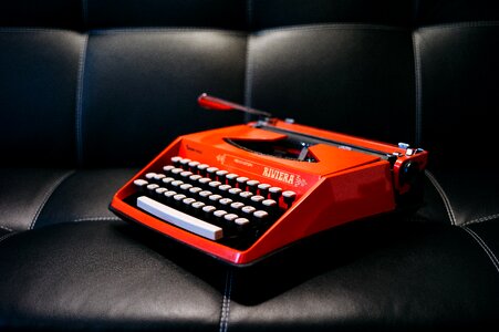 Typewriter Writing photo