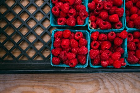 Raspberries Berries photo