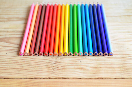 Pencils Crayons photo