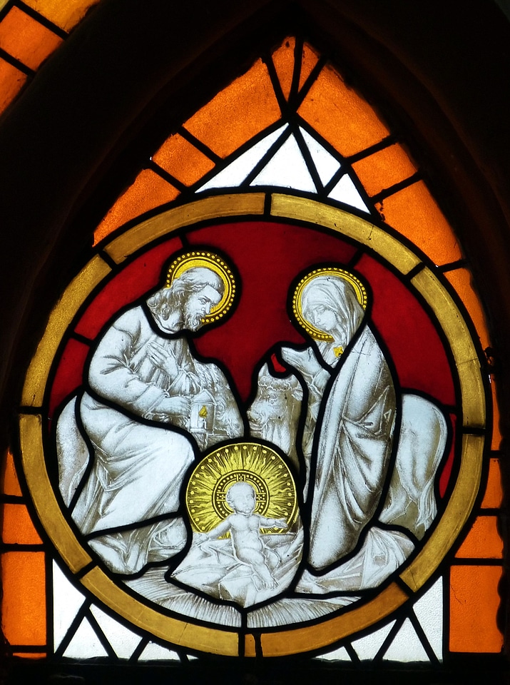 Color glass stained glass