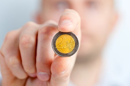 Euro Coin photo