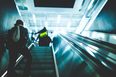 Escalator People photo