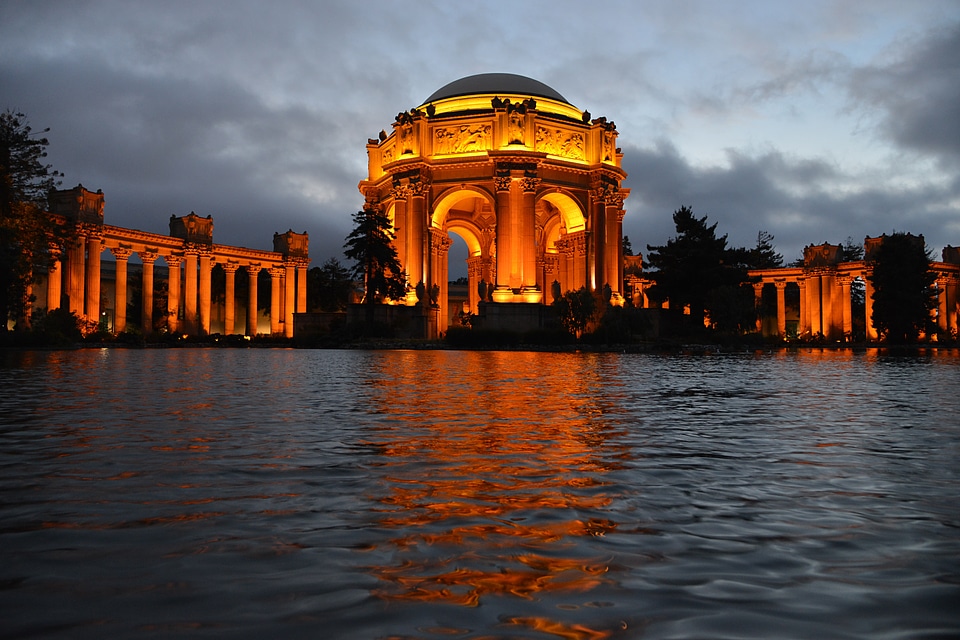 Architecture night lighting