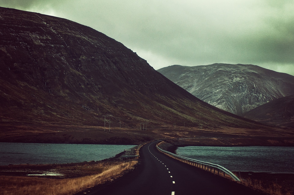 Nature landscape drive