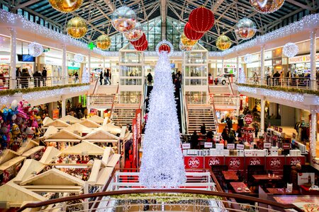 Shopping Mall Christmas photo