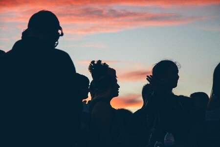 Silhouette People photo