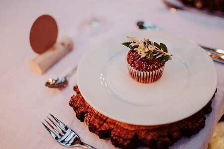Wedding Cupcake photo