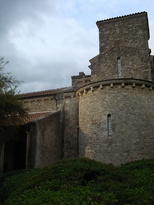 Castle tower wall