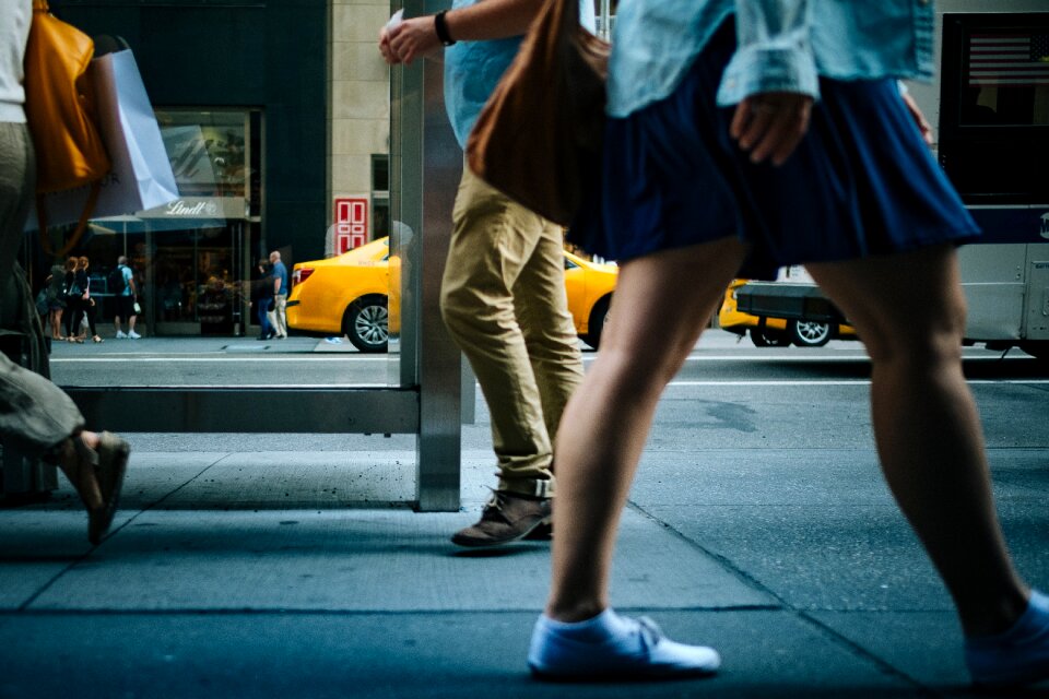 People Walking photo