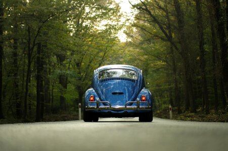 Blue Car photo