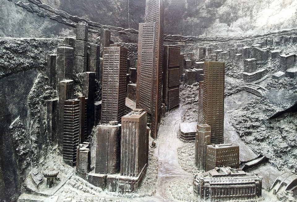 Bronze city metalwork