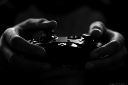 Black And White Hand