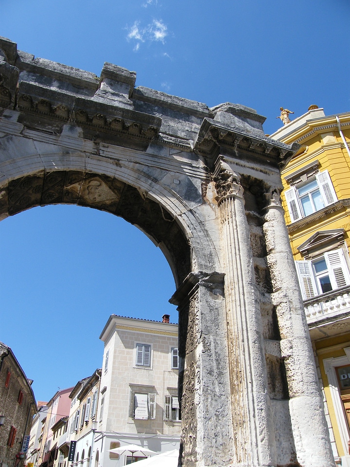 Old roman croatia