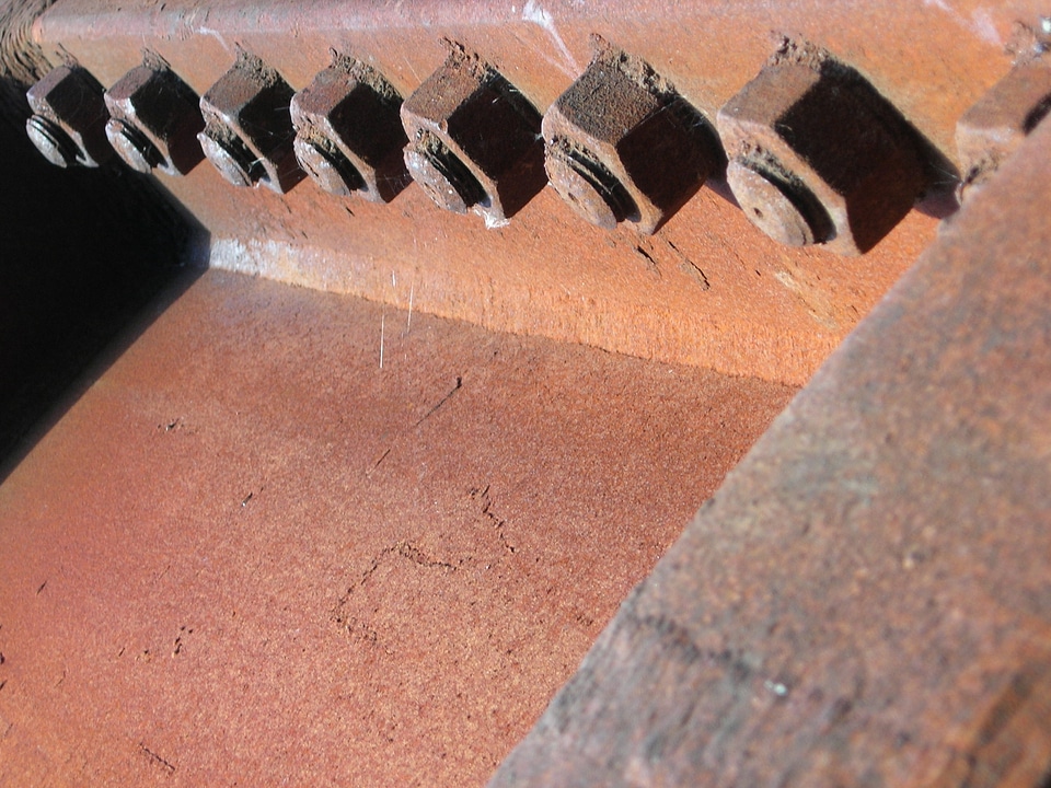 Metal rust texture