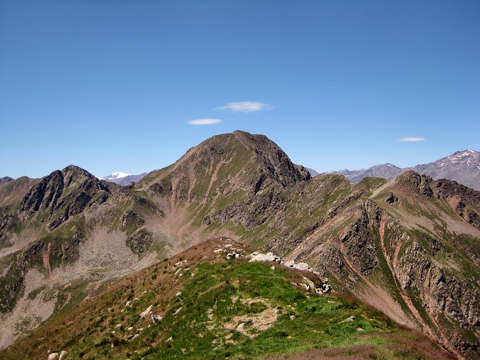 Mountains valley ravine