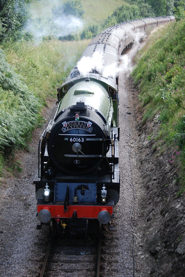 Locomotive steam travel