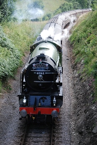 Locomotive steam travel photo