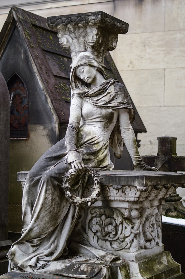 Cemetery stone death photo