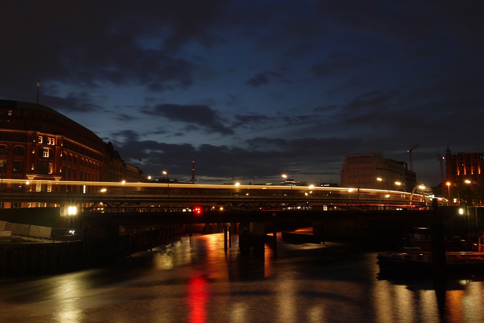 Water train lights