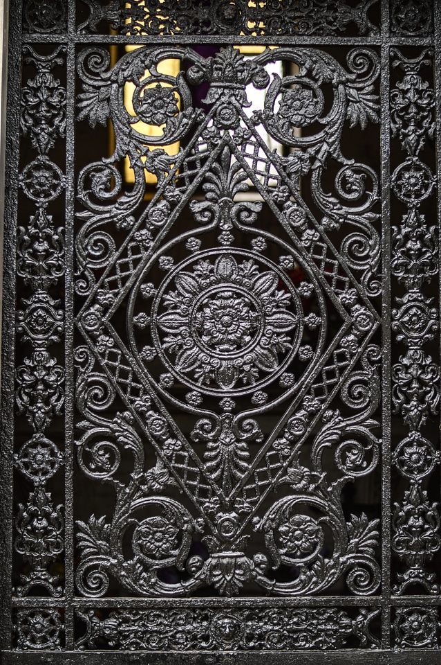 Metallic metal vintage