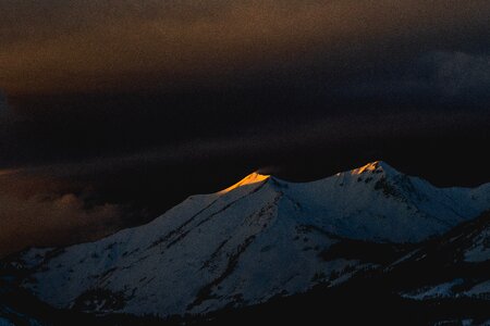 Mountain Sunset photo