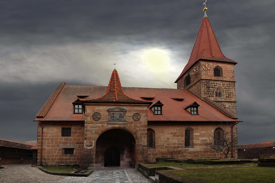 Nuremberg kraftshof old