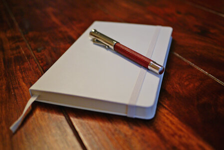 White Notebook photo