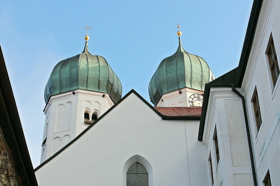 Turrets spire architecture photo