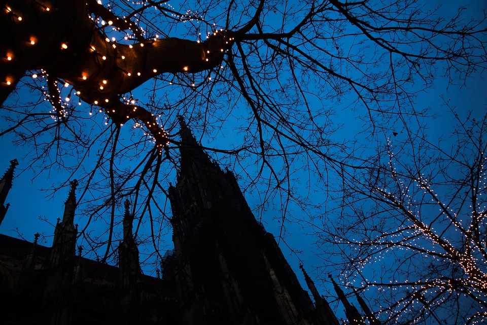 Sky building steeple