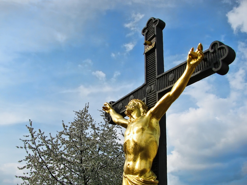 Catholic church cross