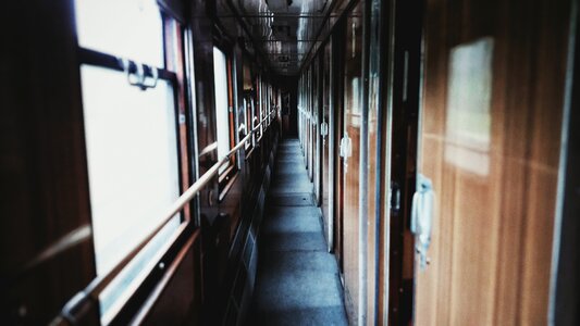 Hallway Train photo