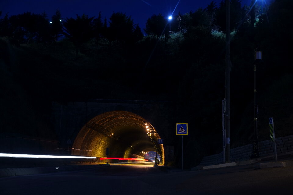 Tunnel Long Exposure