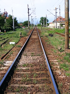 Railroad transport industry photo