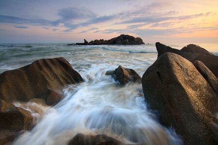 Rocks Sea photo