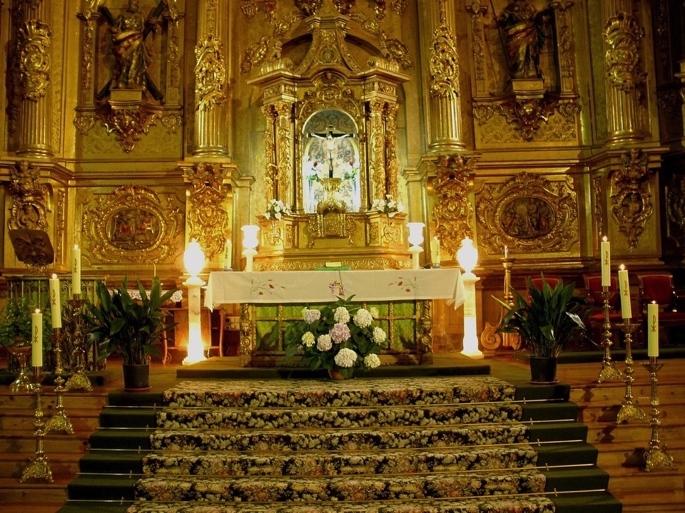 Cathedral interior inside