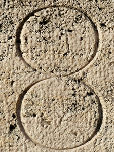 Stone character steinzeichnung scribing