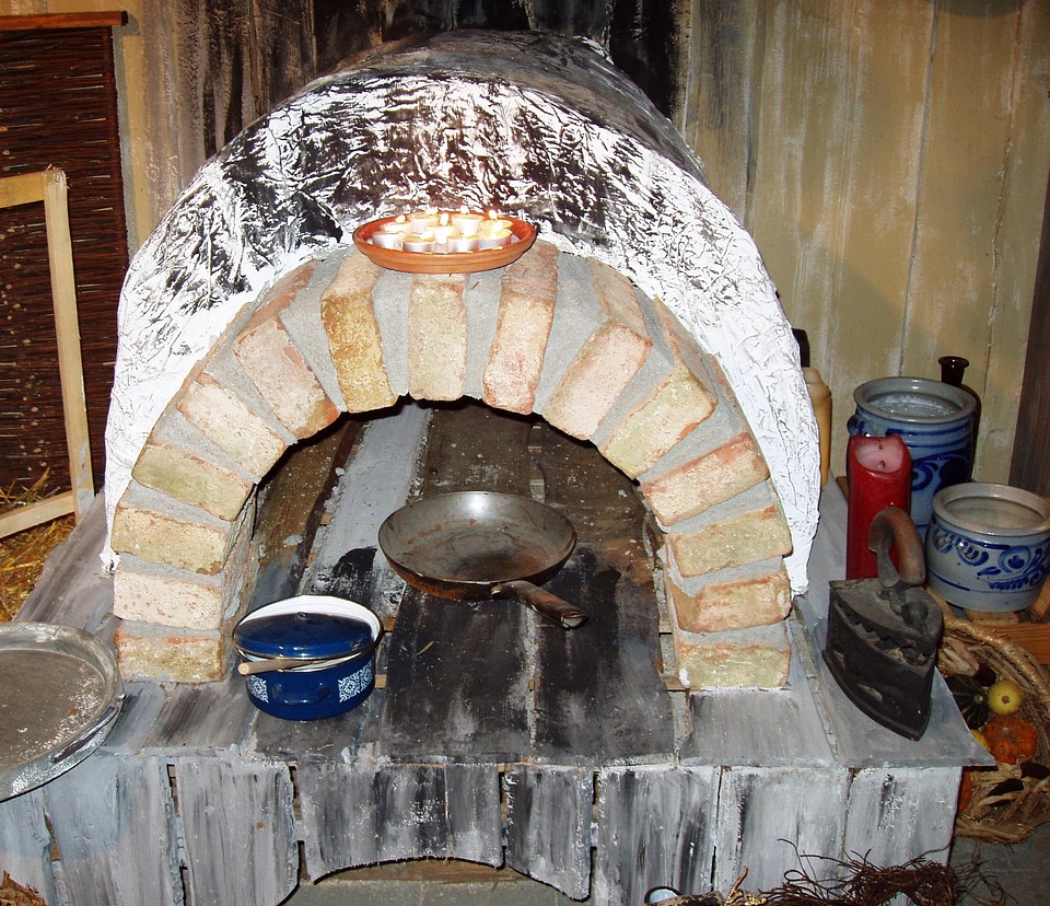 Burn fireplace fire