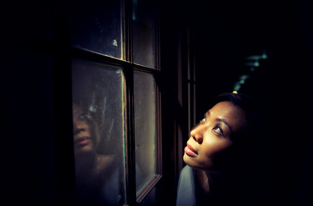 Window Woman photo