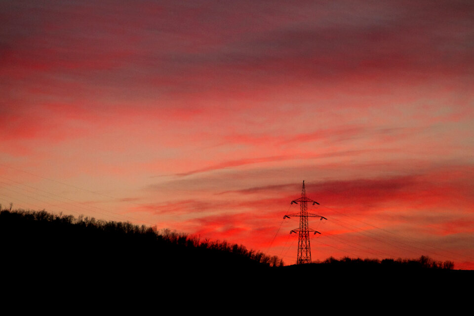 Sunset Silhouette photo