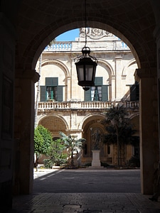 Lantern archway building
