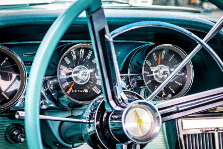Steering Wheel Dashboard photo