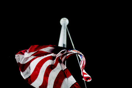 Flagpole American photo