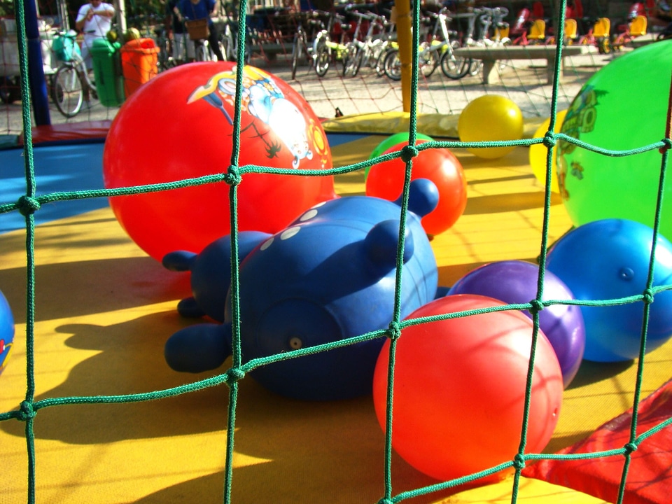 Childhood playground play
