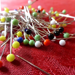 Colorful pointed handarbeiten