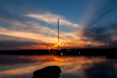 Sparkler Lights photo