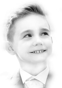 Child communion a small child