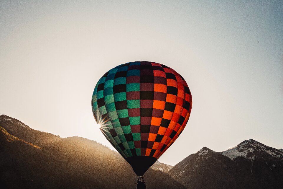 Hot Air Balloon Sky